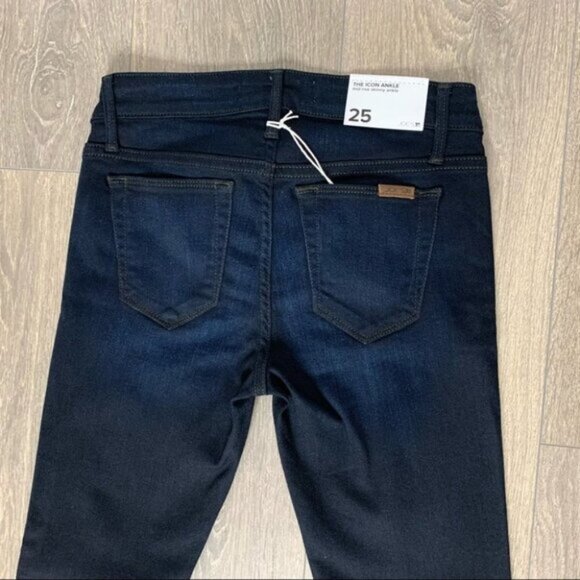 Anthropologie Joe's Jeans Icon Skinny Ankle Blaire Jeans Denim Dark Wash - Picture 13 of 15